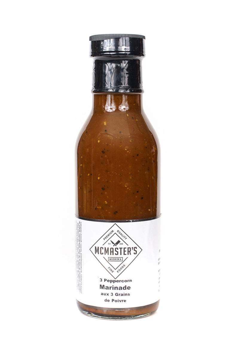 3 Peppercorn Marinade McMaster's Muskoka Fine Foods